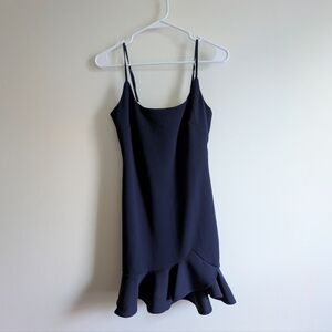 Showpo Navy Mini Dress